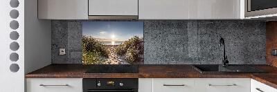 Kitchen splashback Coastal dunes