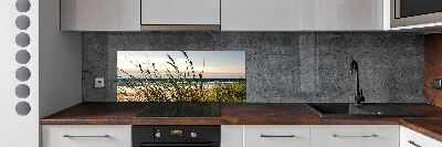 Kitchen splashback Coastal dunes