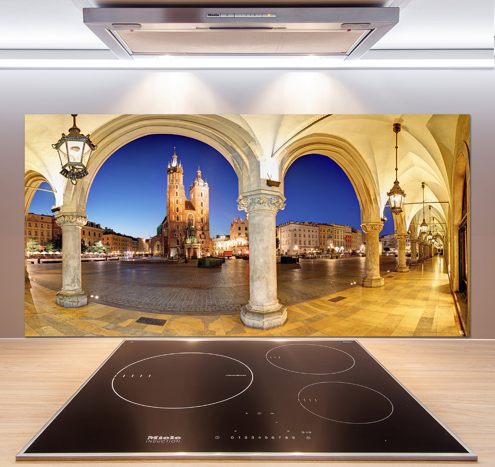 Kitchen splashback Cracow Poland