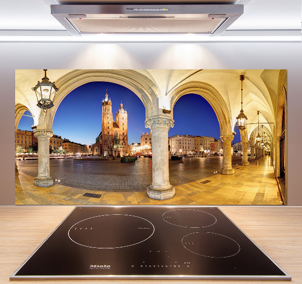 Kitchen splashback Cracow Poland