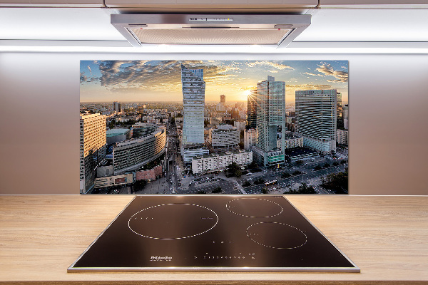 Kitchen splashback Warsaw Poland