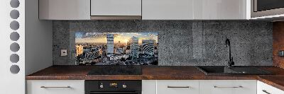 Kitchen splashback Warsaw Poland