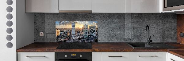 Kitchen splashback Warsaw Poland