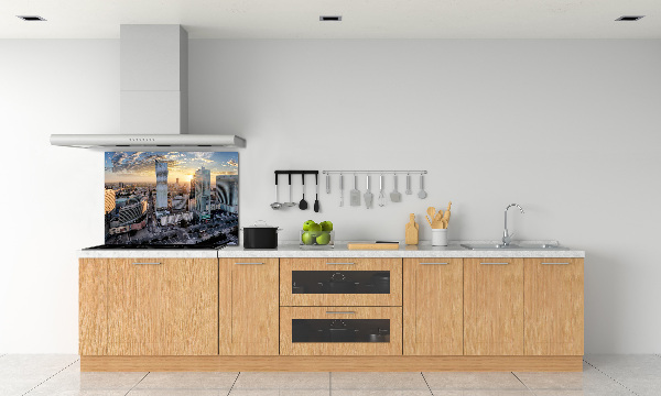 Kitchen splashback Warsaw Poland