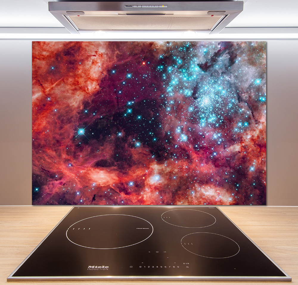 Kitchen wall panels Magellan cloud