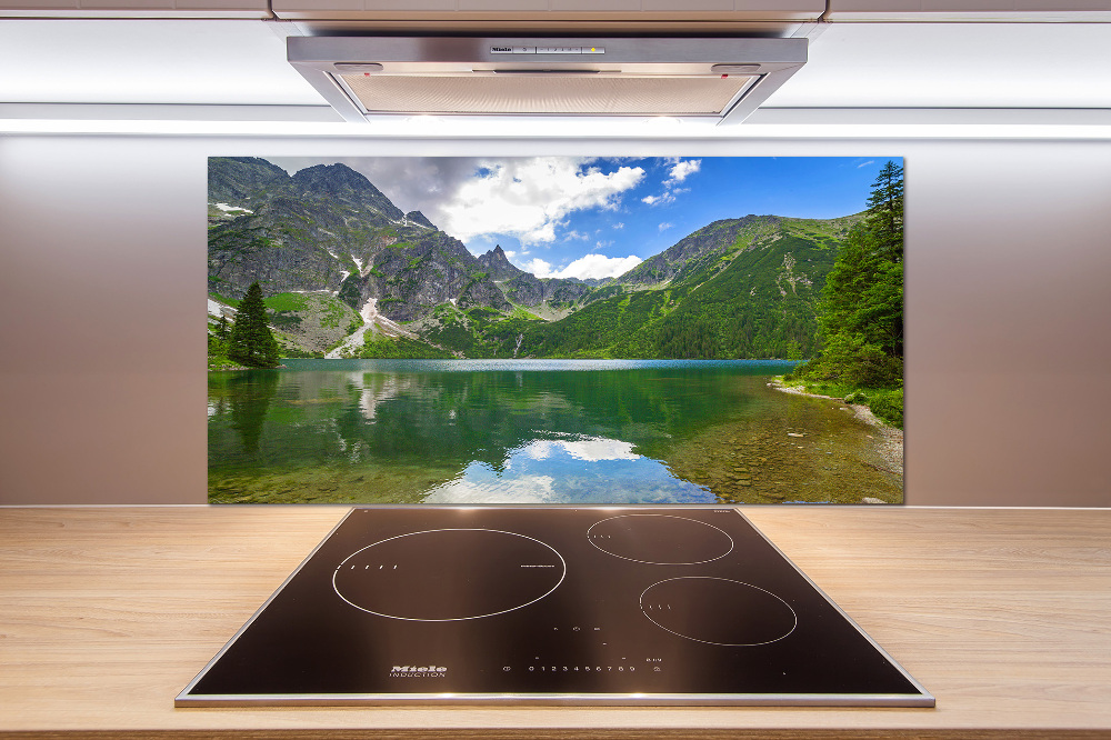 Glass splashback Morskie Oko Tatry