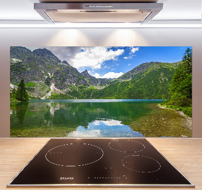 Glass splashback Morskie Oko Tatry