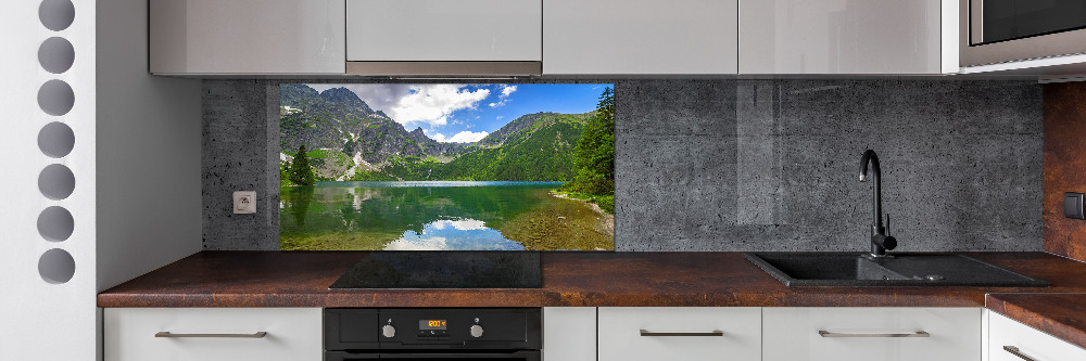 Glass splashback Morskie Oko Tatry