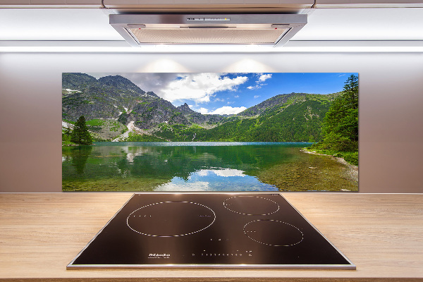 Glass splashback Morskie Oko Tatry