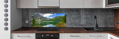 Glass splashback Morskie Oko Tatry