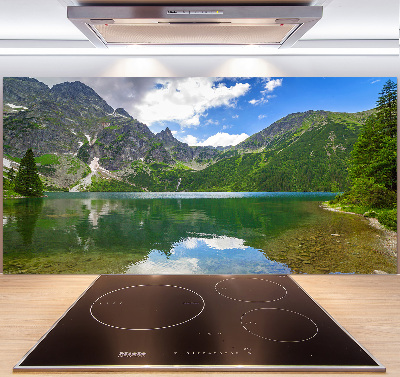 Glass splashback Morskie Oko Tatry