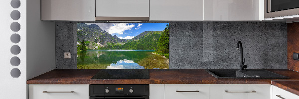 Glass splashback Morskie Oko Tatry