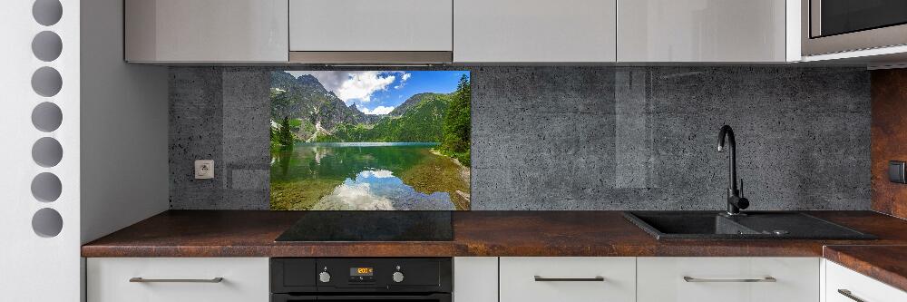 Glass splashback Morskie Oko Tatry