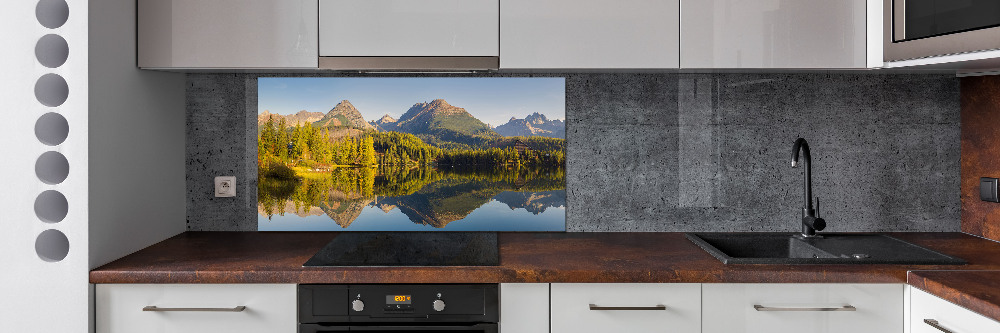 Glass splashback Panorama of the Tatra Mountains