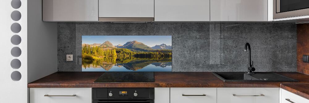 Glass splashback Panorama of the Tatra Mountains