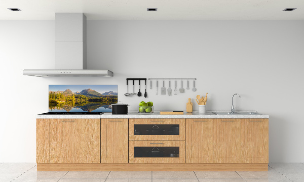 Glass splashback Panorama of the Tatra Mountains