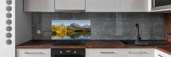 Glass splashback Panorama of the Tatra Mountains