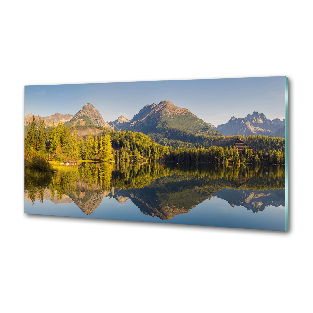 Glass splashback Panorama of the Tatra Mountains