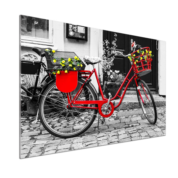 Kitchen splashback City bike