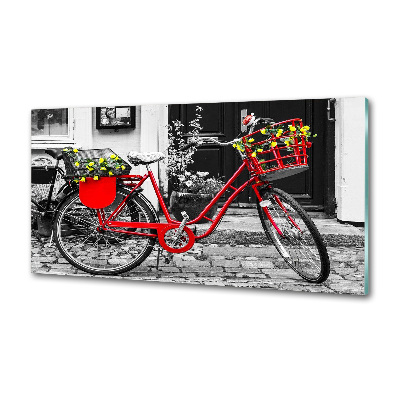 Kitchen splashback City bike