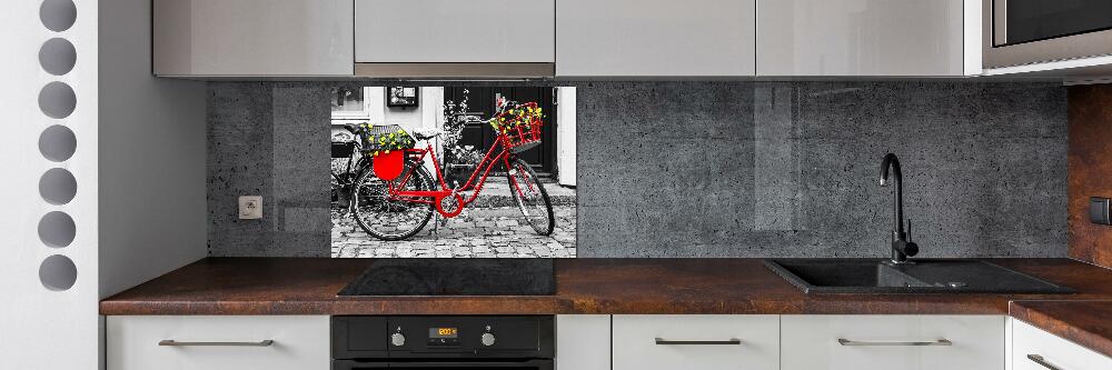 Kitchen splashback City bike