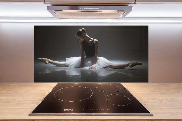 Glass splashback Ballerina