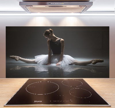 Glass splashback Ballerina