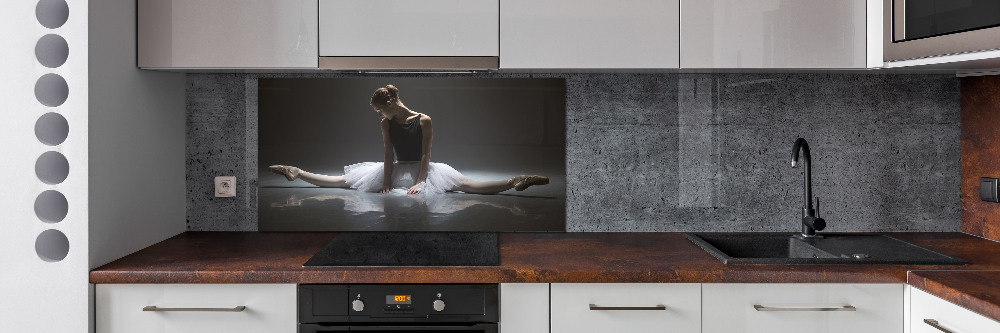 Glass splashback Ballerina