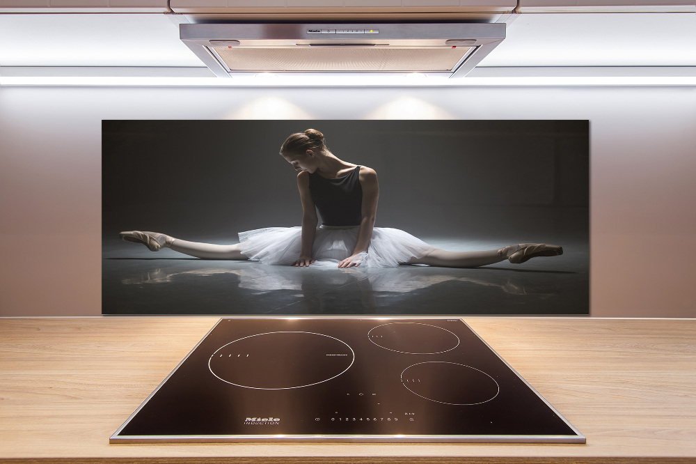 Glass splashback Ballerina