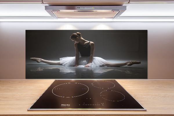 Glass splashback Ballerina