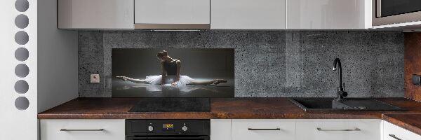 Glass splashback Ballerina