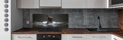 Glass splashback Ballerina