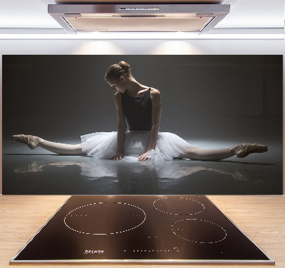 Glass splashback Ballerina