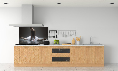 Glass splashback Ballerina