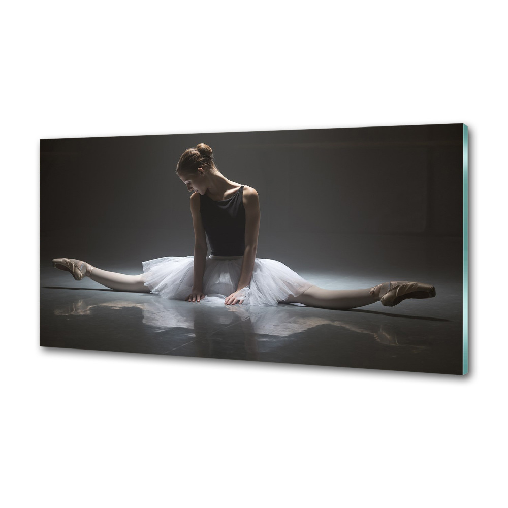 Glass splashback Ballerina