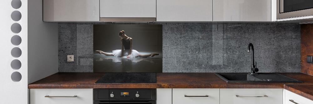 Glass splashback Ballerina