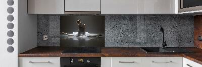 Glass splashback Ballerina