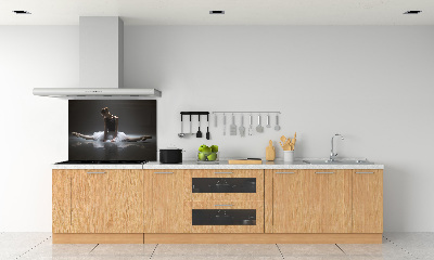 Glass splashback Ballerina