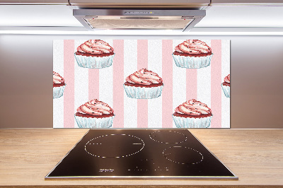 Cooker splashback Cupcakes