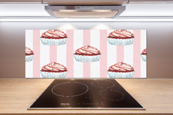 Cooker splashback Cupcakes