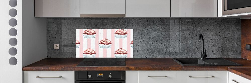 Cooker splashback Cupcakes