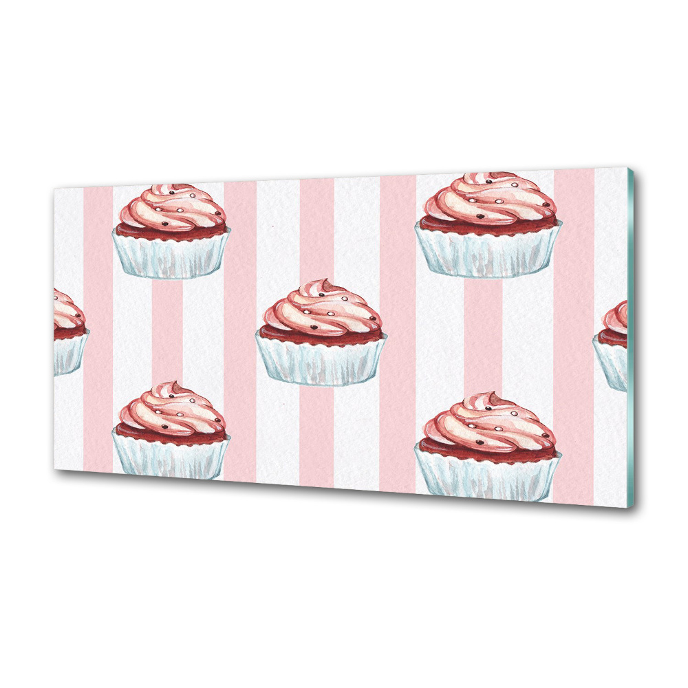 Cooker splashback Cupcakes