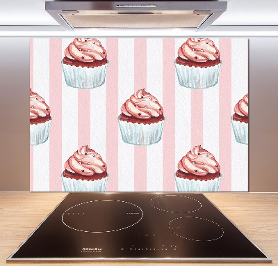 Cooker splashback Cupcakes