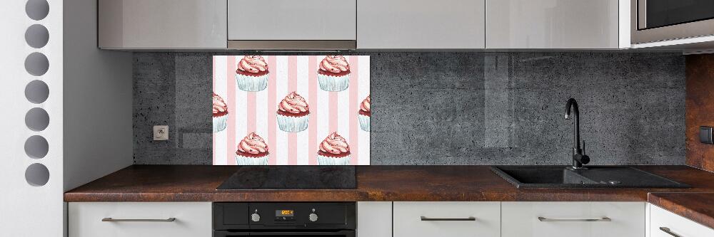 Cooker splashback Cupcakes