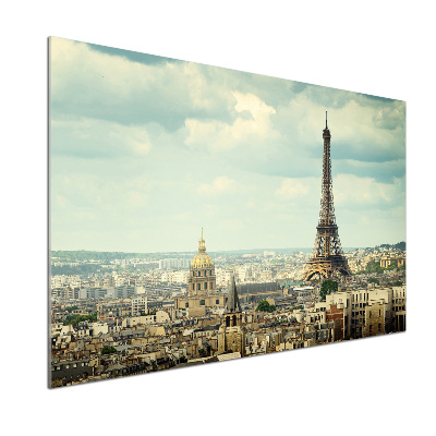 Glass splashback Eiffel Paris tower