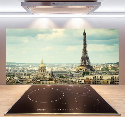 Glass splashback Eiffel Paris tower