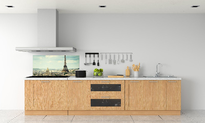 Glass splashback Eiffel Paris tower