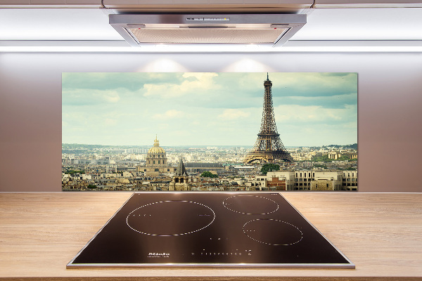 Glass splashback Eiffel Paris tower