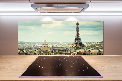 Glass splashback Eiffel Paris tower