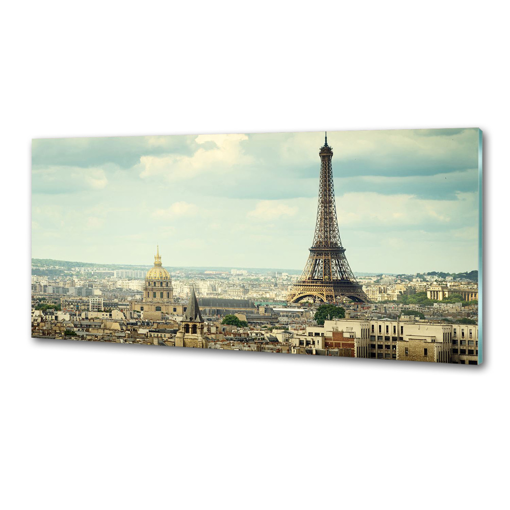 Glass splashback Eiffel Paris tower